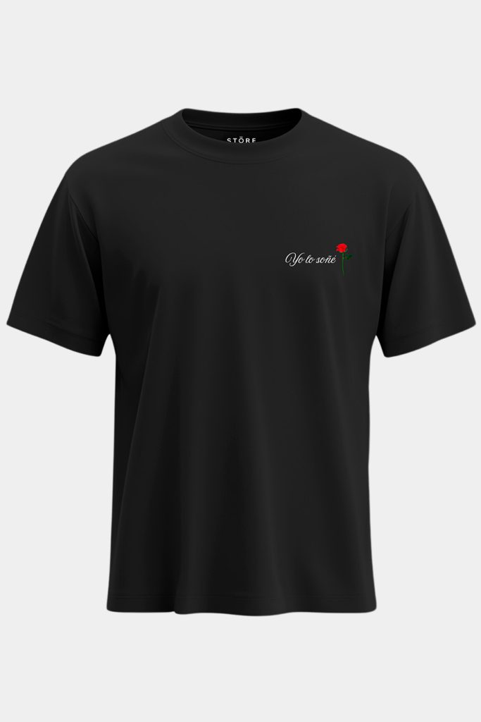 Camiseta Yo lo soñe Negra