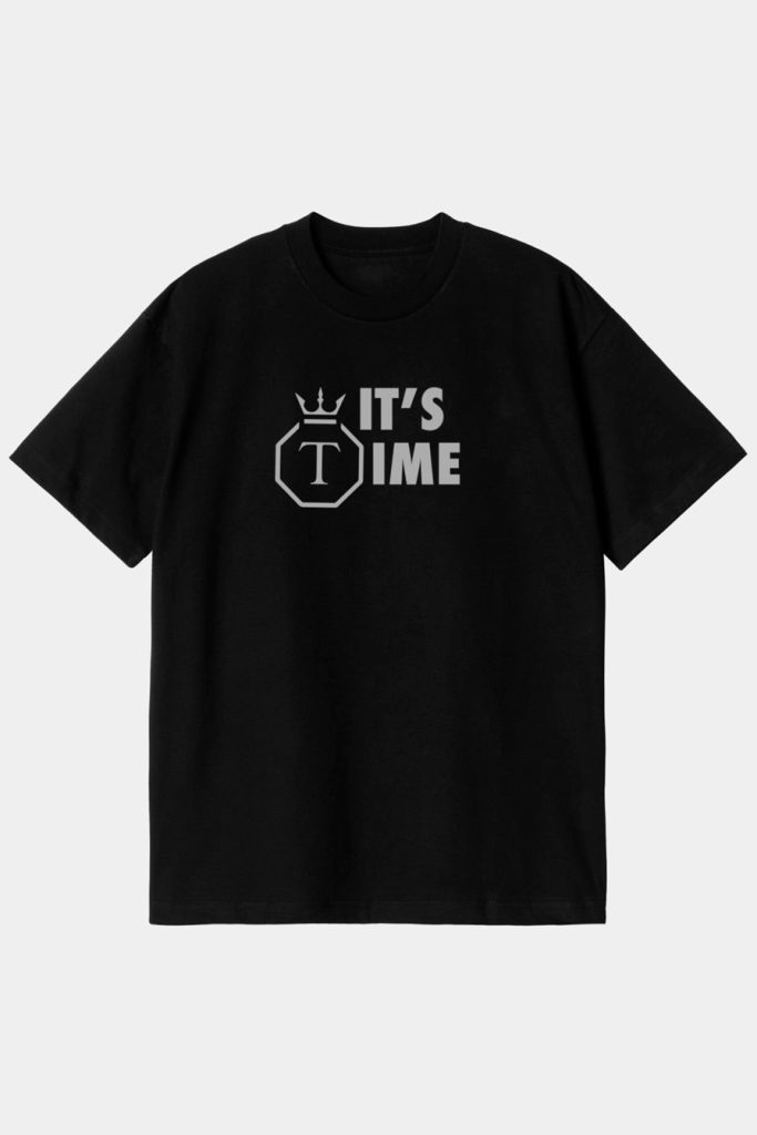 Camiseta It’s Time Negra