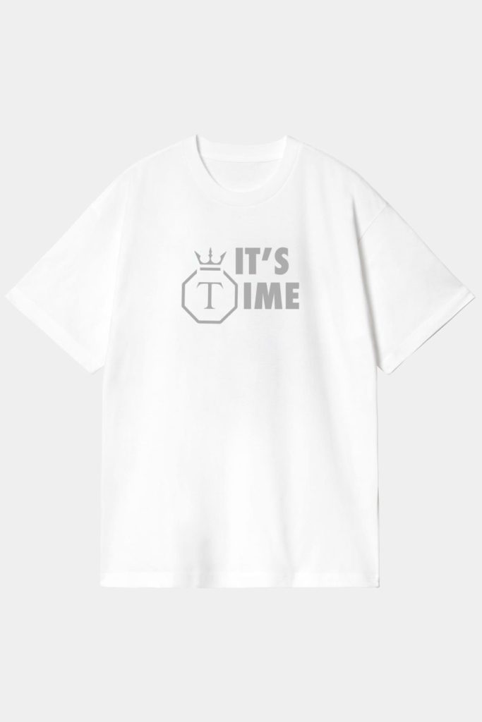 Camiseta It’s Time Blanca